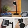 LED stolní lampa ABBIE nabíjecí, černá Náhled obrázku produktu