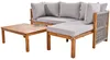 Gartenlounge-Set Gartenmöbel-Set Akazienholz Produktbild-Vorschau 8