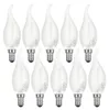 10 x candela a filamento LED 2W = 25W E14 MATT 249lm extra Anteprima dell’immagine prodotto 3