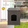 Casetta per gatti COSTWAY, armadietto per lettiera con Anteprima dell’immagine prodotto 8
