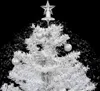 vidaXL Schneiender Weihnachtsbaum mit Schirmfuß Weiß 75 cm Produktbild-Vorschau 4