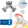 tecuro 2-Wege Verteiler - extra lang - allseitig G 3/4 Zoll Produktbild-Vorschau 4