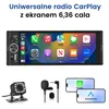 Junsun 6,36" Bezprzewodowy CarPlay Android Auto 1 DIN Radio Podgląd zdjęcia produktu 2
