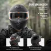 SucceBuy-Motorradhelm, Integralhelm aus Smart ABS und hoher Produktbild-Vorschau 4