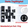 LARS360 20 kostek Šatní policový systém Šatní skříň s 2 Náhled obrázku produktu 4