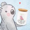 Mr. & Mrs. Panda behälter Schwein Glück - Weiß - Geschenk, Produktbild-Vorschau 2