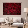 MuchoWow® Wandteppich Wandbehang Blumen - Rosen - Rot Produktbild-Vorschau 5