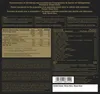 A dark background with product information and nutritional details. Produktbild-Vorschau