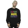 Marvel - Sweatshirt für Herren BI35444 (L) (Schwarz) Produktbild-Vorschau 2