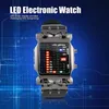 Mechanische Uhr Armbanduhr mit Binär-Anzeige, LED, Produktbild-Vorschau 3