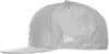 Side view of a grey baseball cap with a white logo on the side. Produktbild-Vorschau