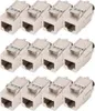 Digitus DN-93816-12, plat, argent, RJ-45, LSA, femelle, Voir les images du produit 2