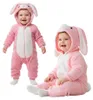Pigiama Costume Onesie Travestimento Coniglietto Rosa 90: Anteprima dell’immagine prodotto 1