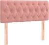 vidaXL Letto a molle con materasso e LED rosa 100x200 cm in Anteprima dell’immagine prodotto 7