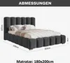 MOTIVENA Grand Bubble Polsterbett 180x200 mit Bettkasten, Produktbild-Vorschau 7