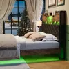 UnboxG Polsterbett Schwebebett 140×200 cm mit Produktbild-Vorschau 4