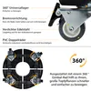 XMTECH Pflanzenroller 39-52cm Einstellbar Pflanzen Produktbild-Vorschau 4