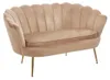Furnitex Samt-Zweisitzer-Sofa SF1-FX (G) Riviera 24 Produktbild-Vorschau 4