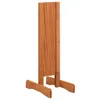 vidaXL Pomarańczowy płotek ogrodowy 120x60 cm z litego Podgląd zdjęcia produktu 3