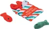 Beeztees Katzen Weihnachtsgeschenk mit Fischen aus Plüsch Produktbild-Vorschau 1