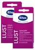 16x Ritex Lust Kondome mit Noppen und Rillen - Produktbild-Vorschau 1