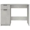 Scrivania grigio cemento 100x50x75 cm materiale a base di Anteprima dell’immagine prodotto 6
