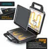 Arendo Sandwichmaker 3 in 1, Sandwichtoaster, Waffeleisen & Produktbild-Vorschau 3