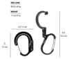 Gear Aid Heroclip® Small Clip Karabiner Silber  Silber One Produktbild-Vorschau 6