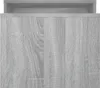 sada konferenčných stolíkov vidaXL Grey Sonoma 100x48x40 cm Náhľad obrázku produktu 5