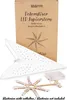 A white LED paper star and its packaging are displayed. Náhled obrázku produktu