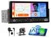 6.86 Zoll Android Radio 1Din Carplay Navi Bluetooth RDS Produktbild-Vorschau 1