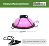 Balancetrainer Yoga Gymnastik Balance Half Ball pink Produktbild-Vorschau 3