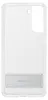 Samsung Clear Standing Cover Galaxy S21, transparent Produktbild-Vorschau 4