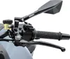 Spätné zrkadlo motocykla # čierne DP50 Náhľad obrázku produktu 5