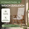 Hochlehner Auflage Florence– Gartenstuhlauflage Hochlehner, Produktbild-Vorschau 2
