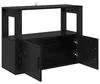 vidaXL Příborník vzhled černého dubu 80 x 30 x 60 cm Náhled obrázku produktu 4