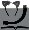 Kostümset Katze - Katzenset schwarz Produktbild-Vorschau 3