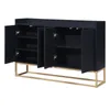 ProximaX Armoire de rangement en métal avec 4 portes de Voir les images du produit 9