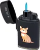 Mr. & Mrs. Panda Feuerzeug Hund Glück - Schwarz - Geschenk, Produktbild-Vorschau 1