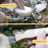 Eli®Couteau à champignons avec brosse et sac en coton pour Voir les images du produit 14