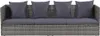 vidaXL Sofa ogrodowa rozkładana 200x60 cm z polirattanu, Podgląd zdjęcia produktu 11