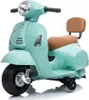 A child's electric scooter designed to look like a Vespa. Podgląd zdjęcia produktu