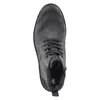 A top-down view of a gray and black boot. Náhled obrázku produktu