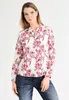 GIN TONIC Damen Bluse mit Knopfleiste und Kragen, Größe:XL, Produktbild-Vorschau 4