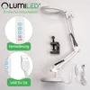 LUMILED LED 8W stolní lampa bílá zvětšovací lampa Náhled obrázku produktu 5