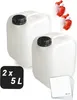 Trevendo 2er-Set Wasserkanister 5 Liter Produktbild-Vorschau 1