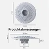 Duschabfluss Haarfänger 4er Set, Silikon Abflusssieb mit Produktbild-Vorschau 7