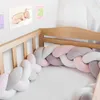 Pletená ochrana pre detskú postieľku, 200 cm. Ochranný Náhľad obrázku produktu 2