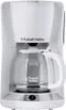 A white Russell Hobbs coffee maker with a glass carafe. Náhľad obrázku produktu