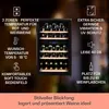 Klarstein Weinkühlschrank, Getränkekühlschrank Schmal, 2 Produktbild-Vorschau 2